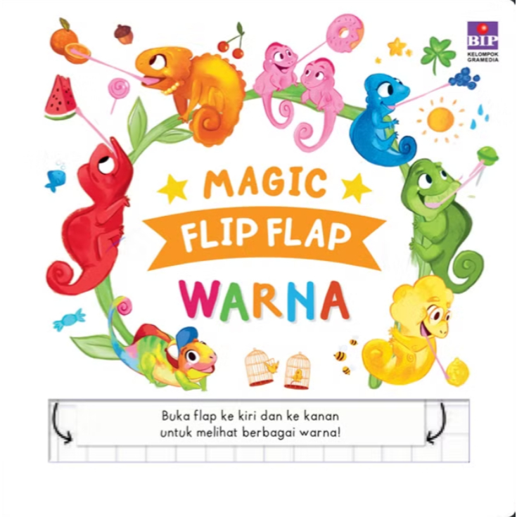 [BIP] Magic Flip Flap: Warna (Buku Anak)
