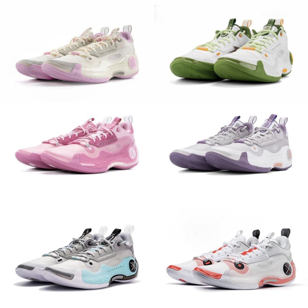 Sepatu Basket Li-Ning Way Of Wade WOW 10 Low "Storm Surge" "Family Love" "Liberty" "Wasabi" "Lavende