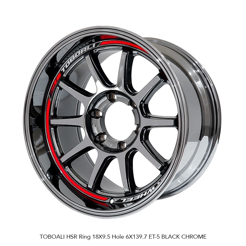 VELG BLACK CROOM HSR RING 18