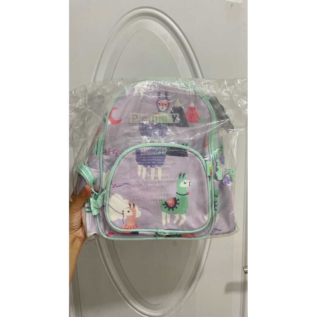Penny Scallan Backpack Medium Loopy Llama