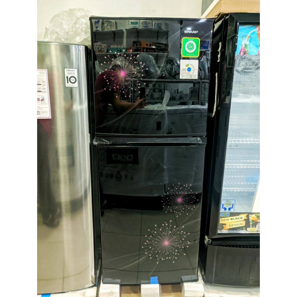 KULKAS SHARP 2 PINTU SJX237MG