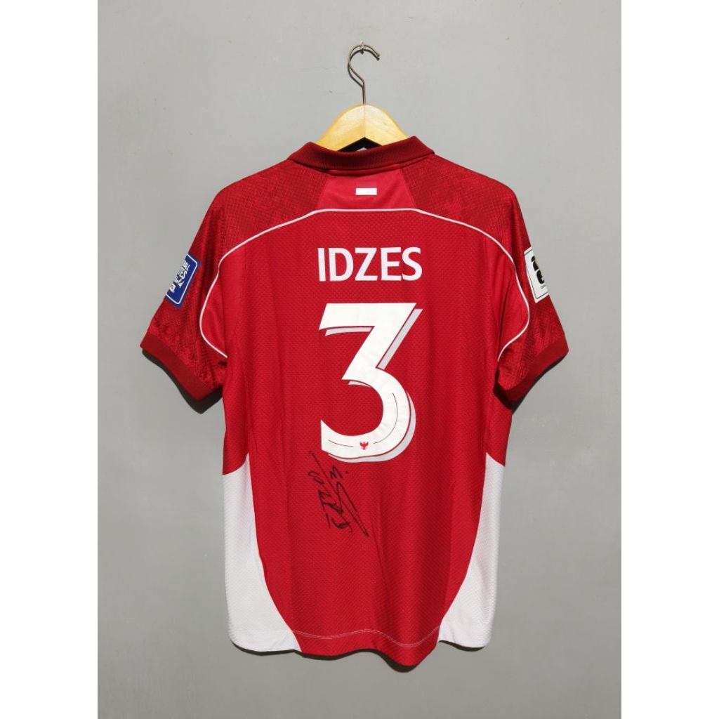 jersey original timnas indonesia home 2025 signed idzes