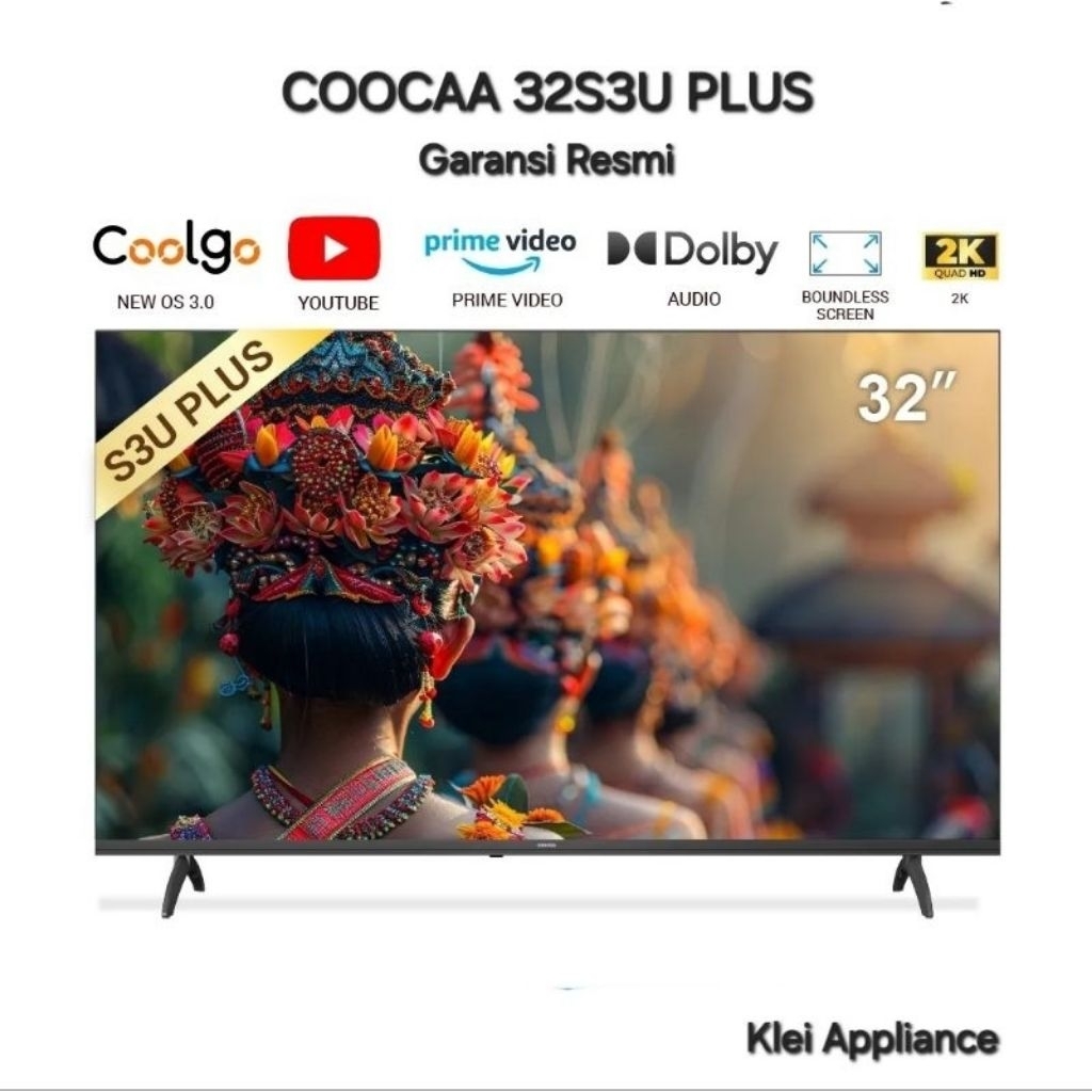 TV COOCAA 32S3U PLUS