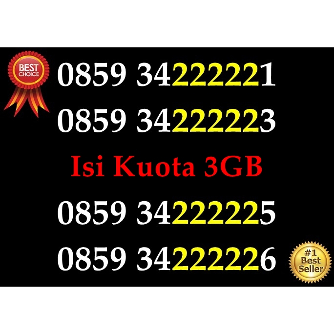 Nomor Cantik XL Panca