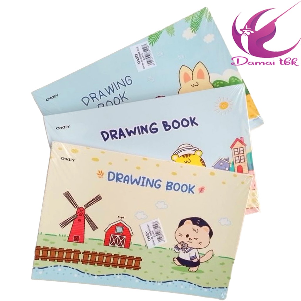 Okey Buku Gambar A4 - Drawing Book A4 Okey