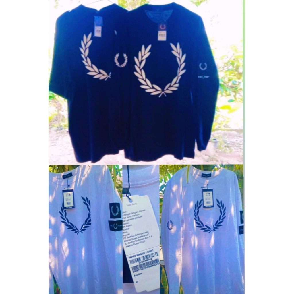 Ls Twin Tipped FRED PERRY Shirt