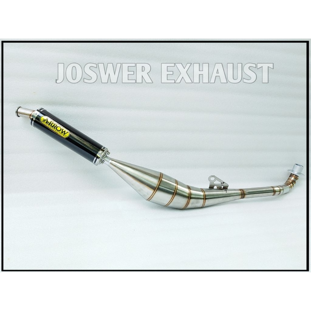 knalpot fizr f1zr standar samping Arrow carbon stenlis