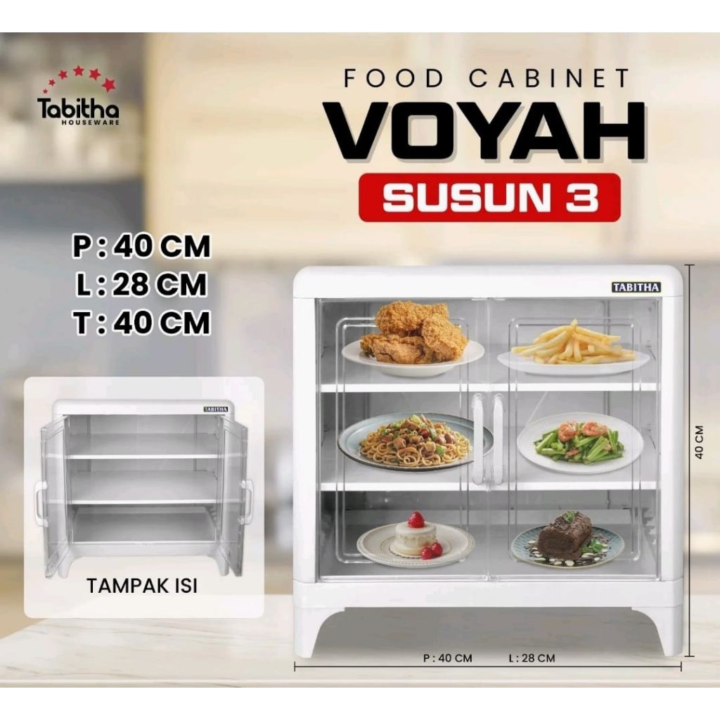 RAK TEMPAT PENYIMPANAN SAYURAN SERBAGUNA SUSUN 3