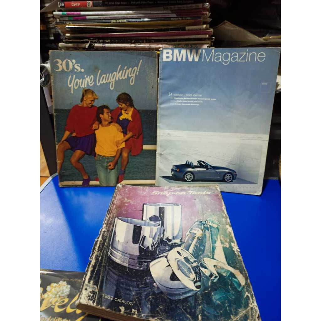 3 MAJALAH OTOMOTIF JADUL BMW SNAP ON TOOLS