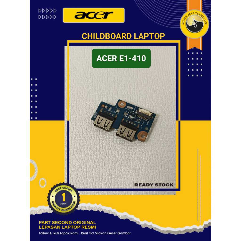 Childboard IO USB Board  Acer Aspire E1 410  E1 422 E1 432 470 472 EA40-HW 48.4YP15.01M 12801-1M