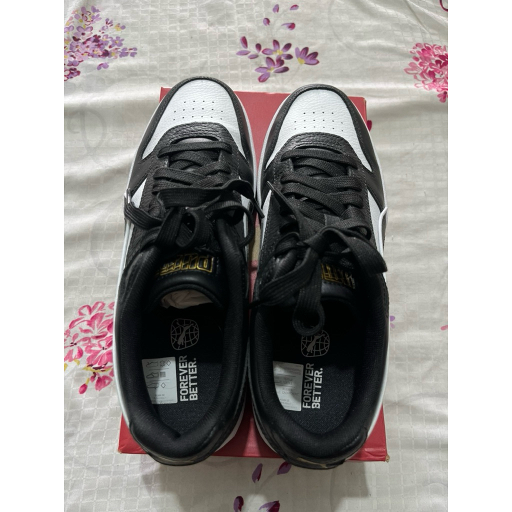 preloved sepatu puma rbd game low/sepatu hitam/sepatu kuliah/sepatu hangout/sepatu pria/sepatu unise