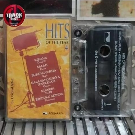 kaset pita HITS OF THE YEAR 4
