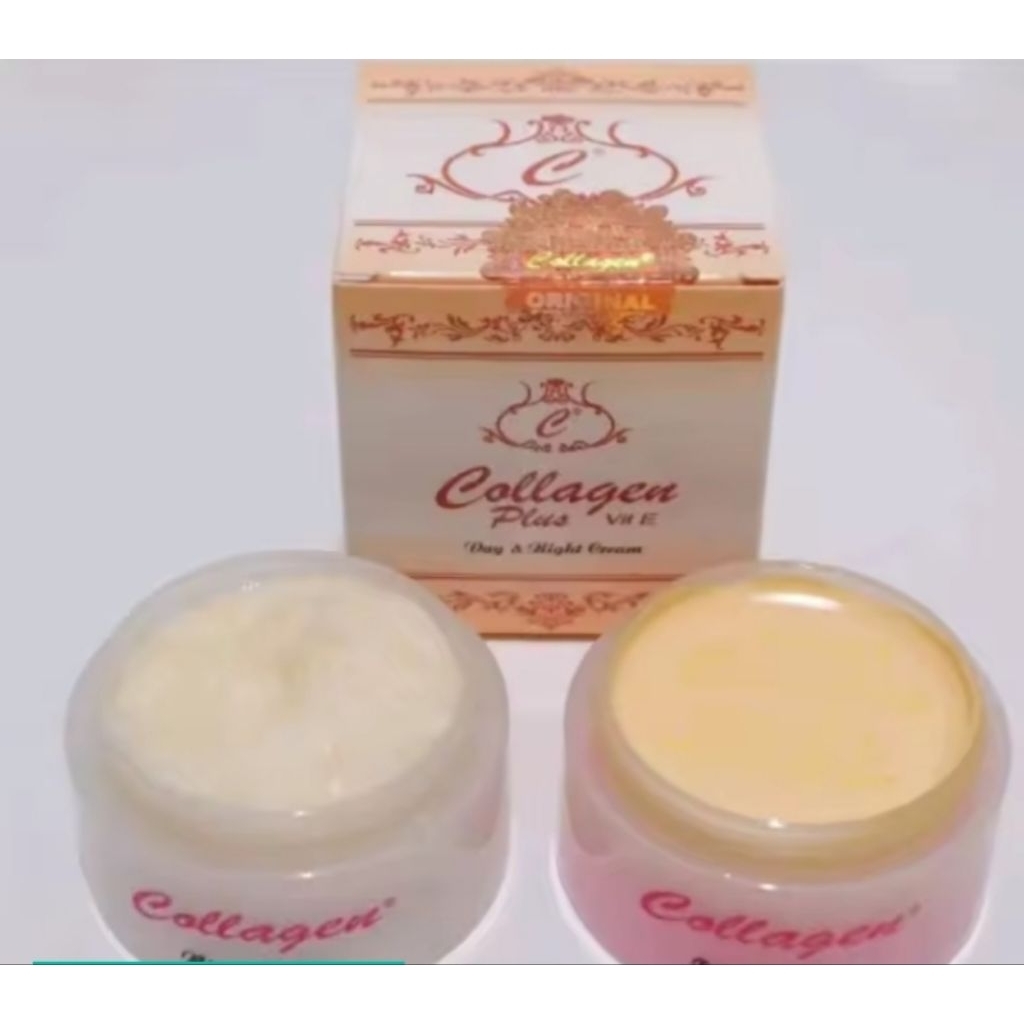 Krim Collagen / Krim Siang & Malam Pencerah Wajah