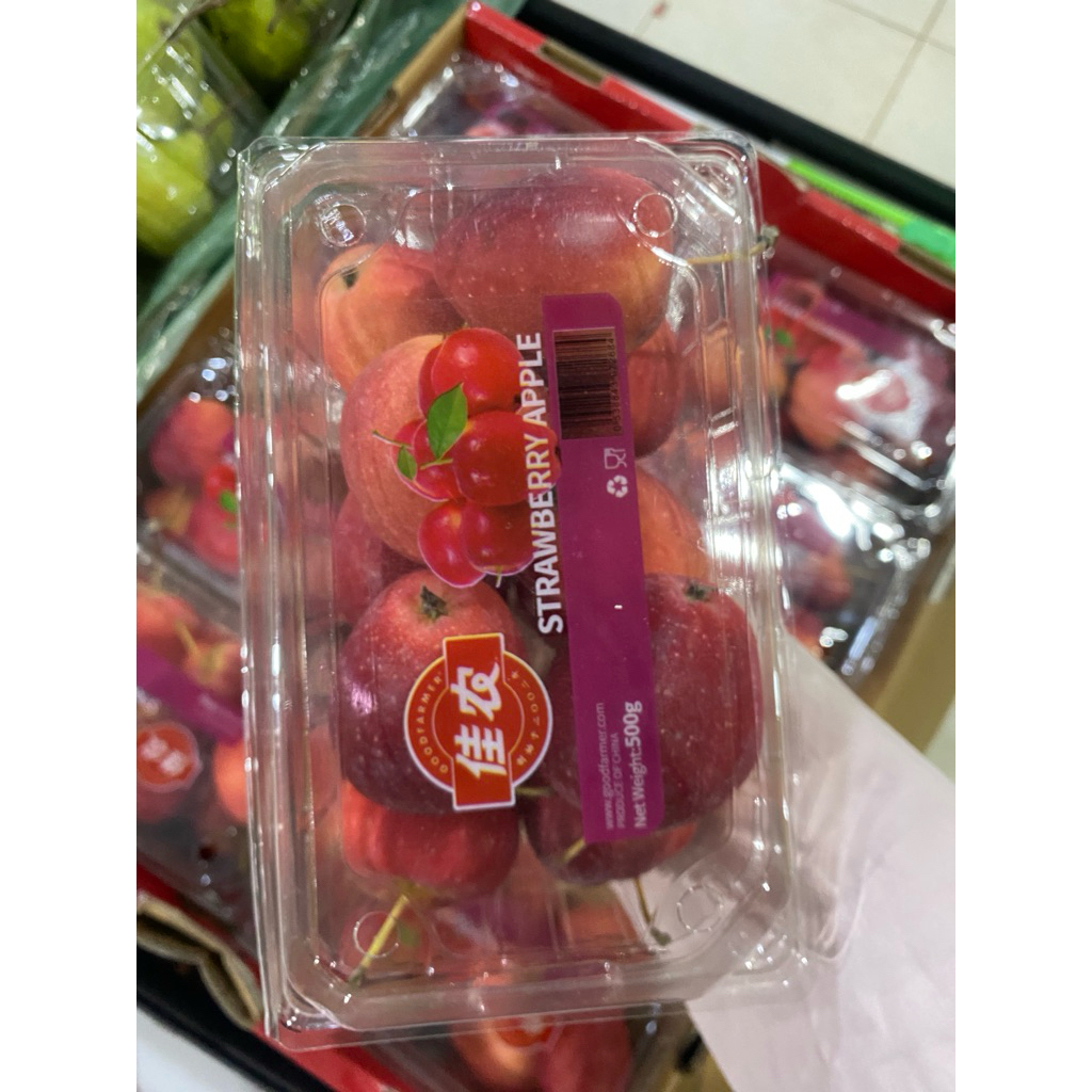 Buah Peach/Buah Sugar Plum/Buah Strawberry apple/Buah Crispi mini plum