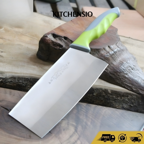 Kitchensio - Pisau Daging / Golock Daging Pisau Besar Pemotong Daging & Tulang Gagang Anti Slip