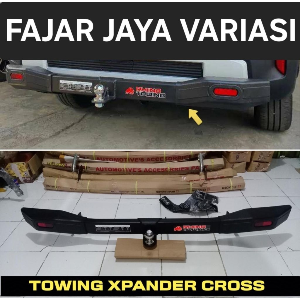 TOWING BAR RHINO / PELINDUNG BUMPER BELAKANG MOBIL XPANDER CROSS/ XPANDER