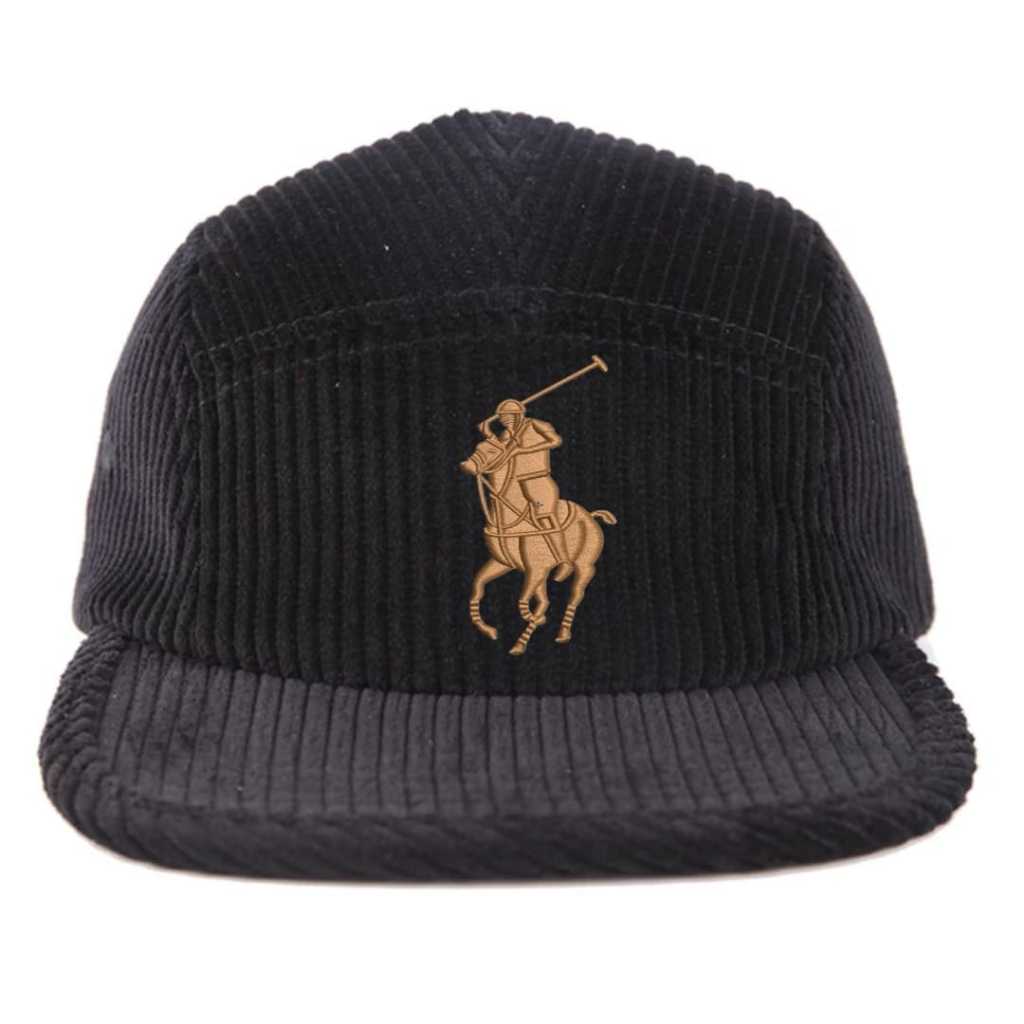 Topi 5 Panel / Topi Five Panel visor pendek / Topi Five Panel Corduroy POLO