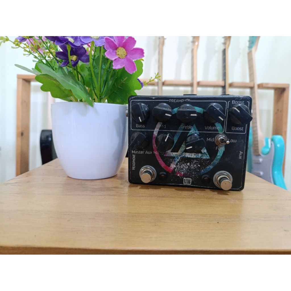 Pedal efek Bass AVT Bass Preamp booster bass murah