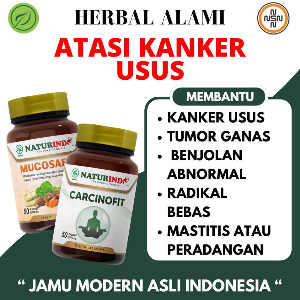 Obat Herbal Kanker Usus Carcinofit Mucosafit Atasi Kanker Usus Tumor Ganas Naturindo