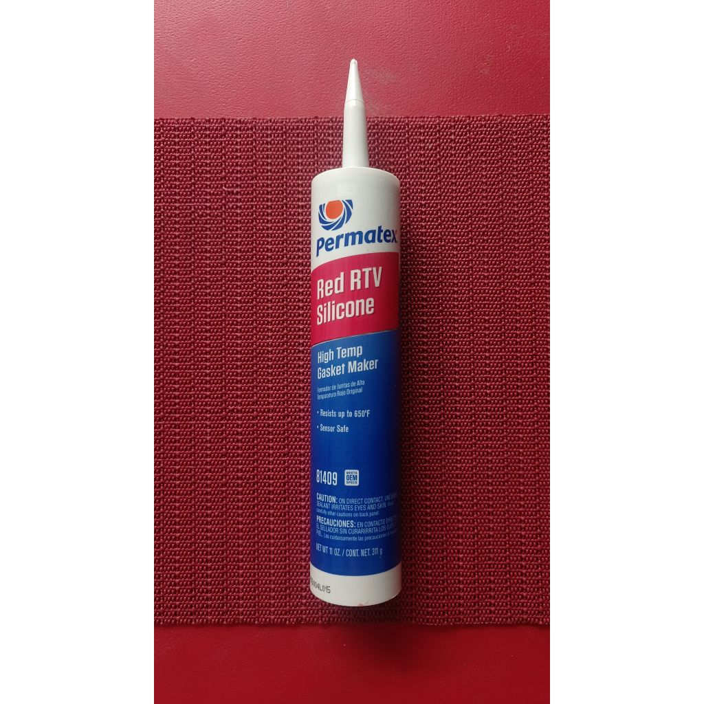 Lem red gasket high temp RTV PERMATEX 81409 280ml