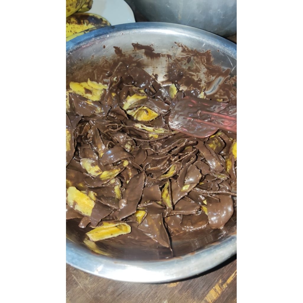 (Redy) Kripik Pisang coklat  || KripSang MasFan 250gr 500gr