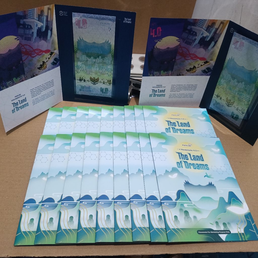 House Note Peruri 4.0 TERBARU UNC/GRESS