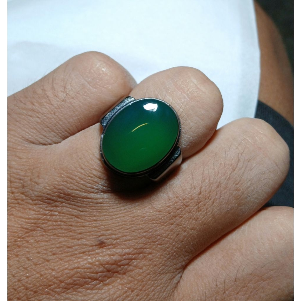 cincin batu akik yaman ahdor natural