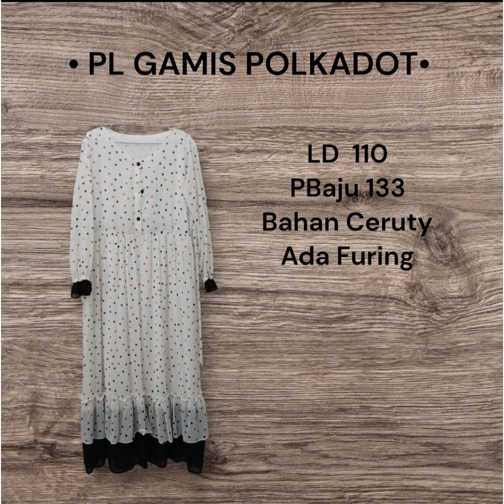 PL GAMIS CERUTY POLKADOT