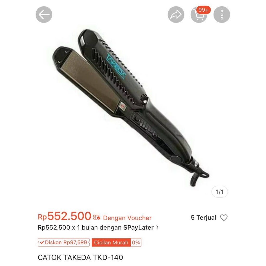 catokan Takeda 140 second