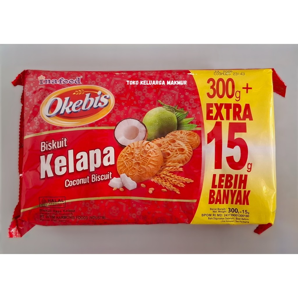 INAFOOD OKEBIS BISKUIT KELAPA