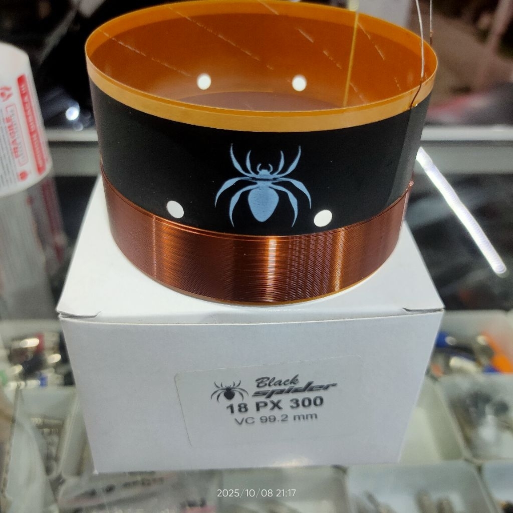 spul speaker black spider 18" 18 PX 300 original black spider