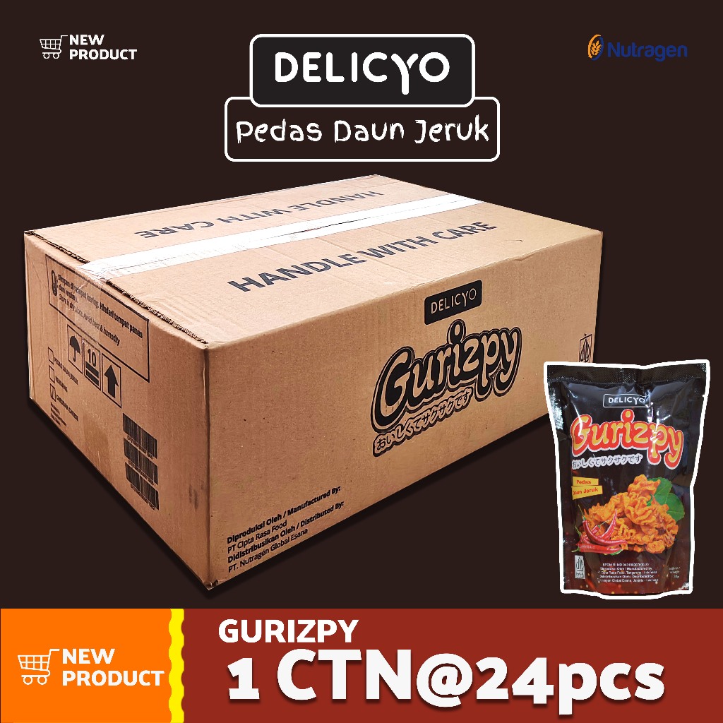 Delicyo Gurizpy Ctn Pedas Daun Jeruk
