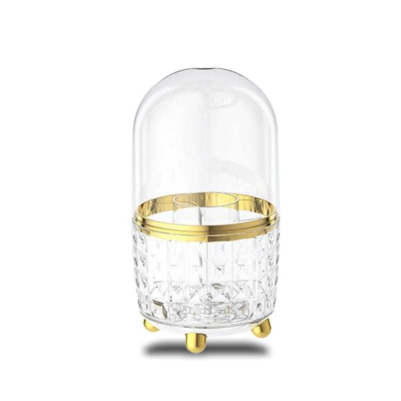 (CHM) TEMPAT SENDOK UFO PUTAR/ TEMPAT SERBAGUNA/ TEMPAT MAKE UP PUTAR