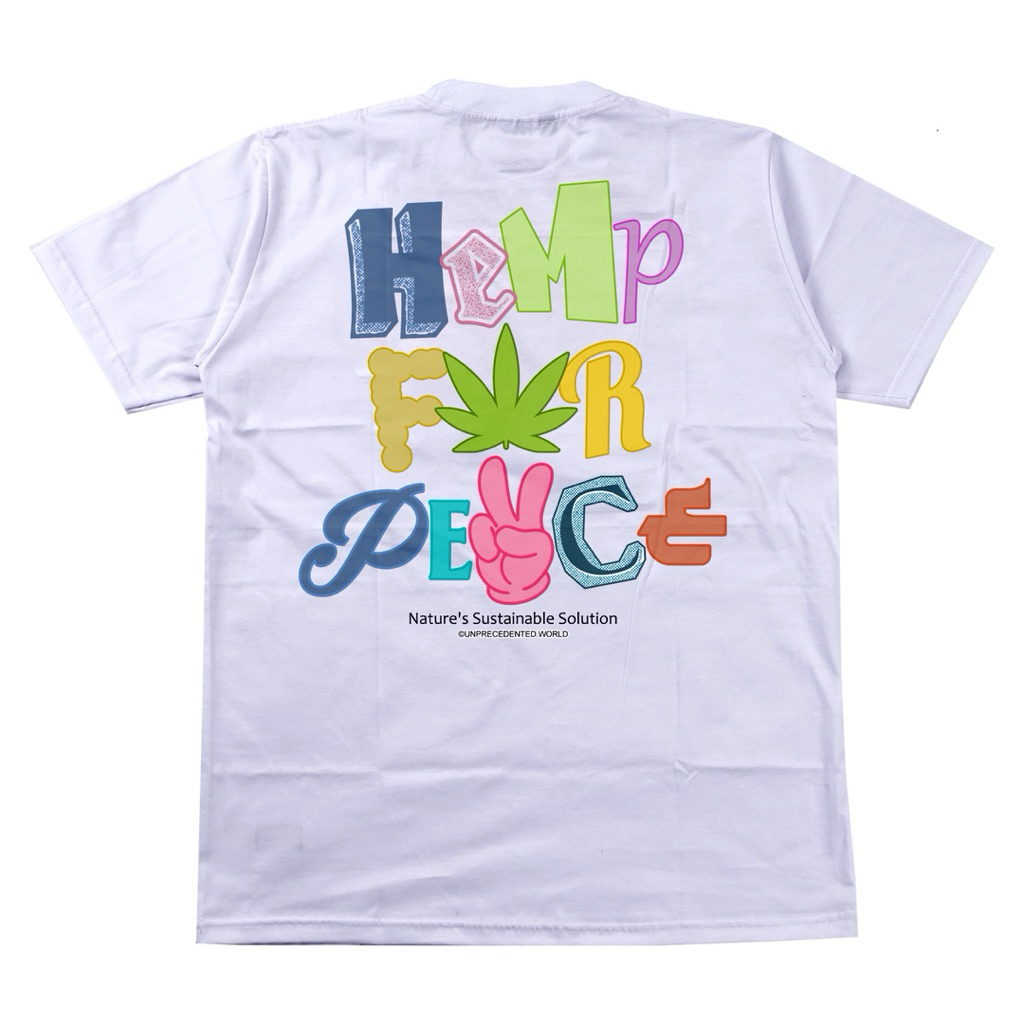 UNTD - HEMP FOR PEACE TSHIRT KAOS REGULER COMBED 24s UNISEX