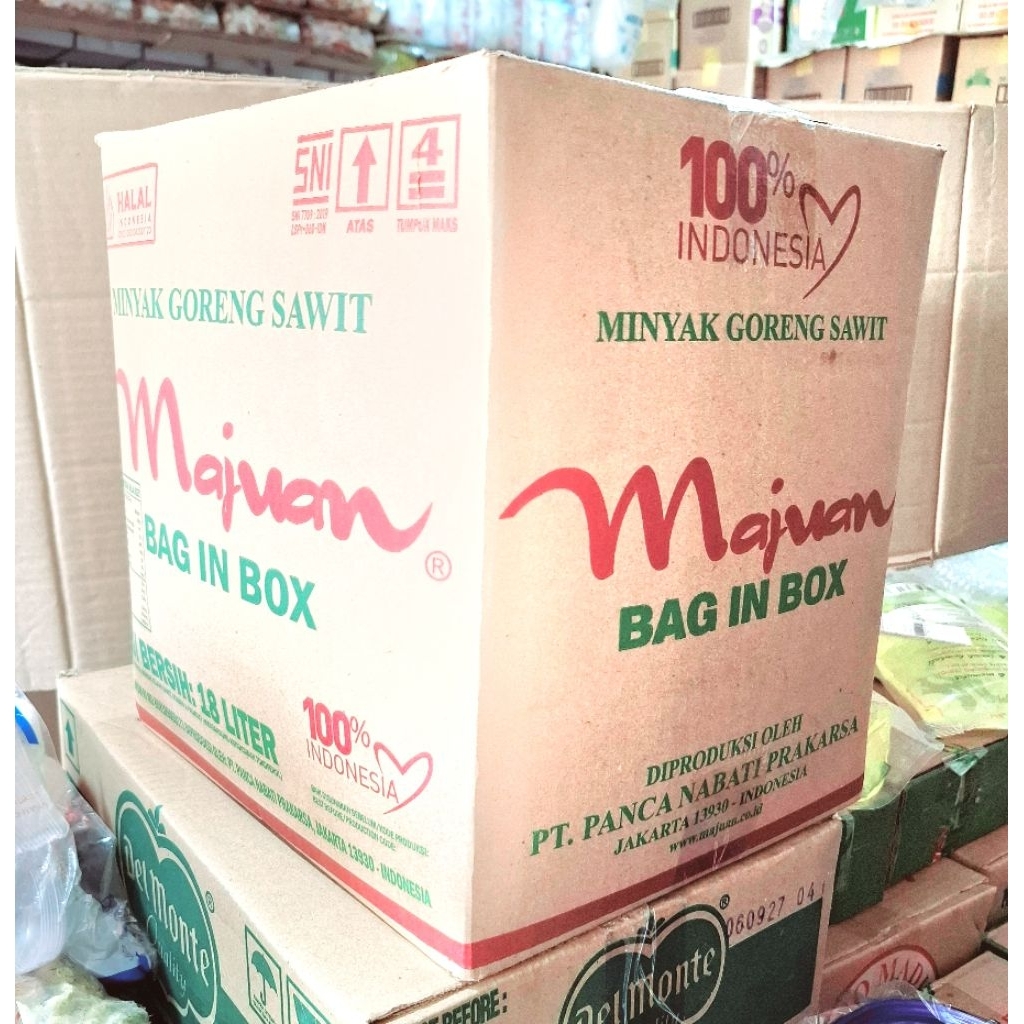 Minyak Goreng Majuan BIB 18liter