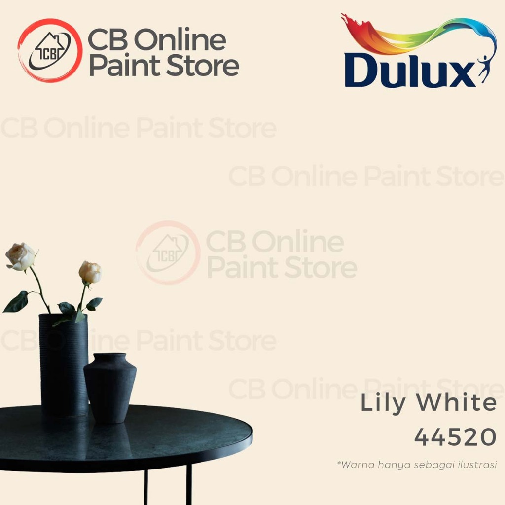 CAT TEMBOK DULUX - LILY WHITE 44520 - PAIL