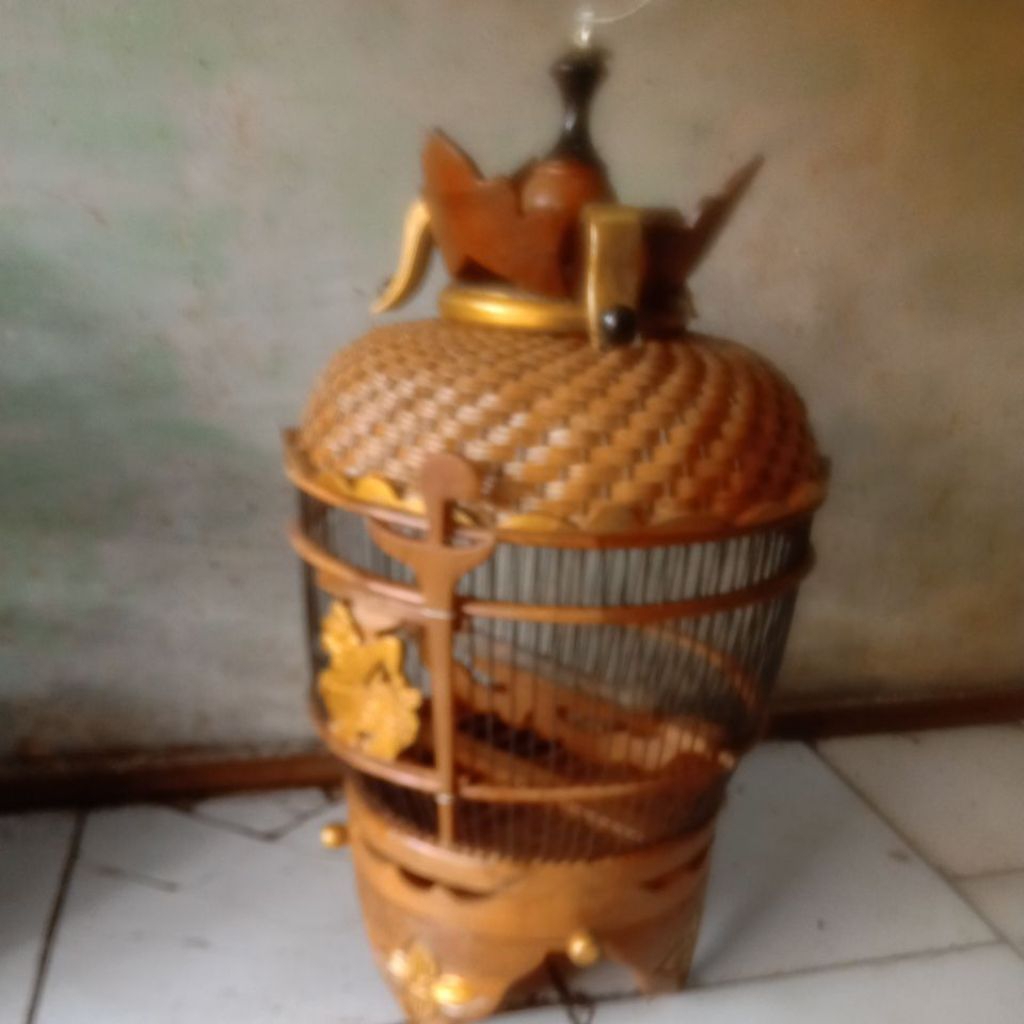 kandang, sangkar perkutut minion bhn jati