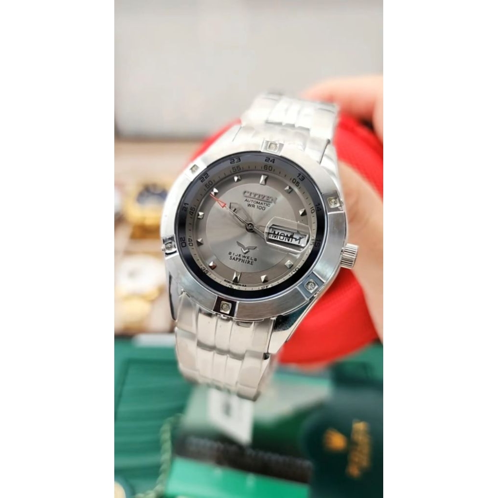 JAM TANGAN PRIA CITIZEN DAYDATE SEAGUL