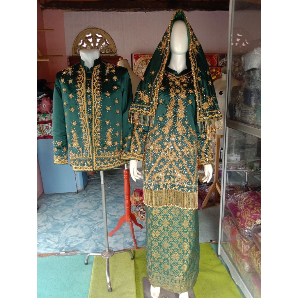 Baju Koto Gadang Pengantin Adat Minang