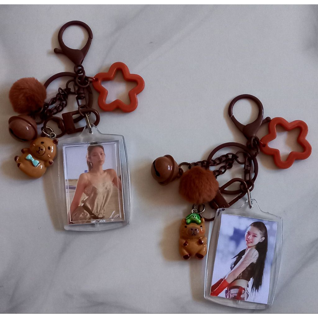 Gantungan kunci, Gantungan tas NINIBARA, JENNIE BLACKPINK jennie capybara