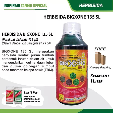 Bigxone/Bigxone 1 liter/Bigxone Herbisida 1 liter/Bigxone Herbisida/Bigxone Racun Rumput 1 liter