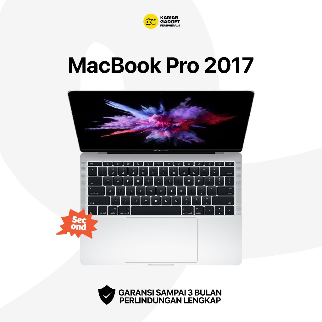 Macbook Pro 2017 Second 13inch Intel Core i5 - Macbook Second Original Laptop Apple Second Ori Berga