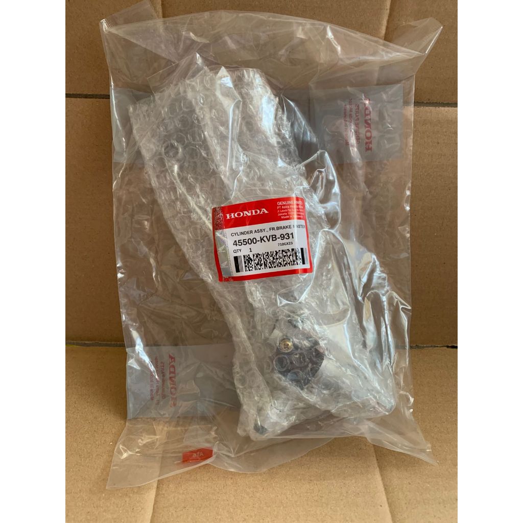 MASTER ASSY ATAS HONDA VARIO KARBU BEAT SCOOPY HANDLE KANAN 45500-KVB-931 Warna Silver