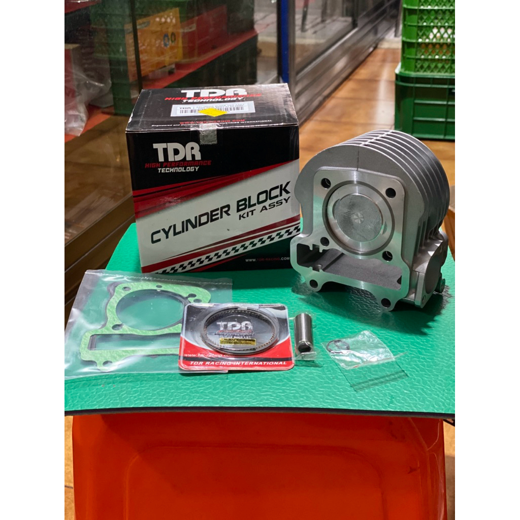 tdr cylinder blok honda beat fi 54,5 blok beat fi piston 54.5mm