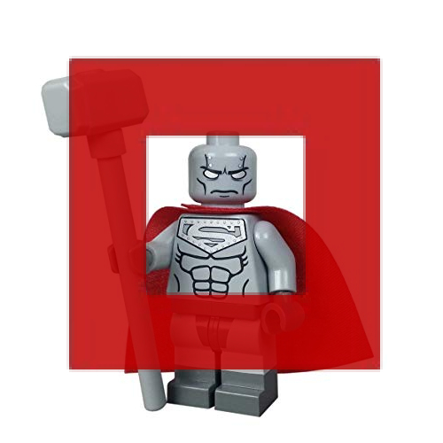 DC Superman Steel John Henry Irons Action Figure Mini Action Figure Mini