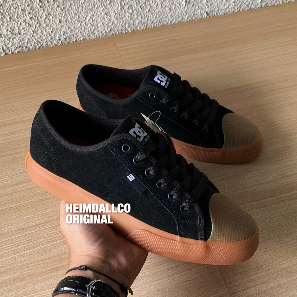 DC Shoes Manual RT S Black Gum Original Resmi