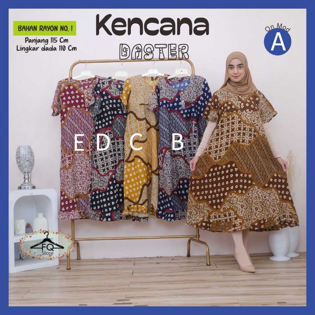 Daster Rayon Prama Galih Alia Kencana Sasmaya Vie Elok Sakira Original FQ Store