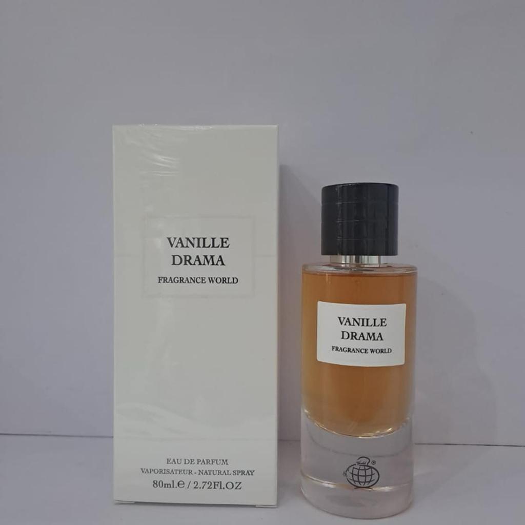 parfum original fragrance world vanille drama edp 80 ml