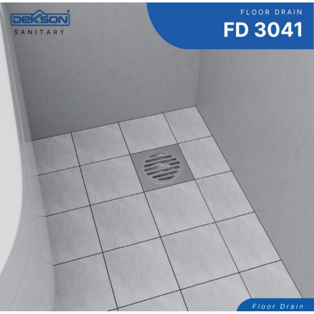 Floor Drain Dekson FD 3041 PSS/Saringan Got Kamar Mandi Dekson