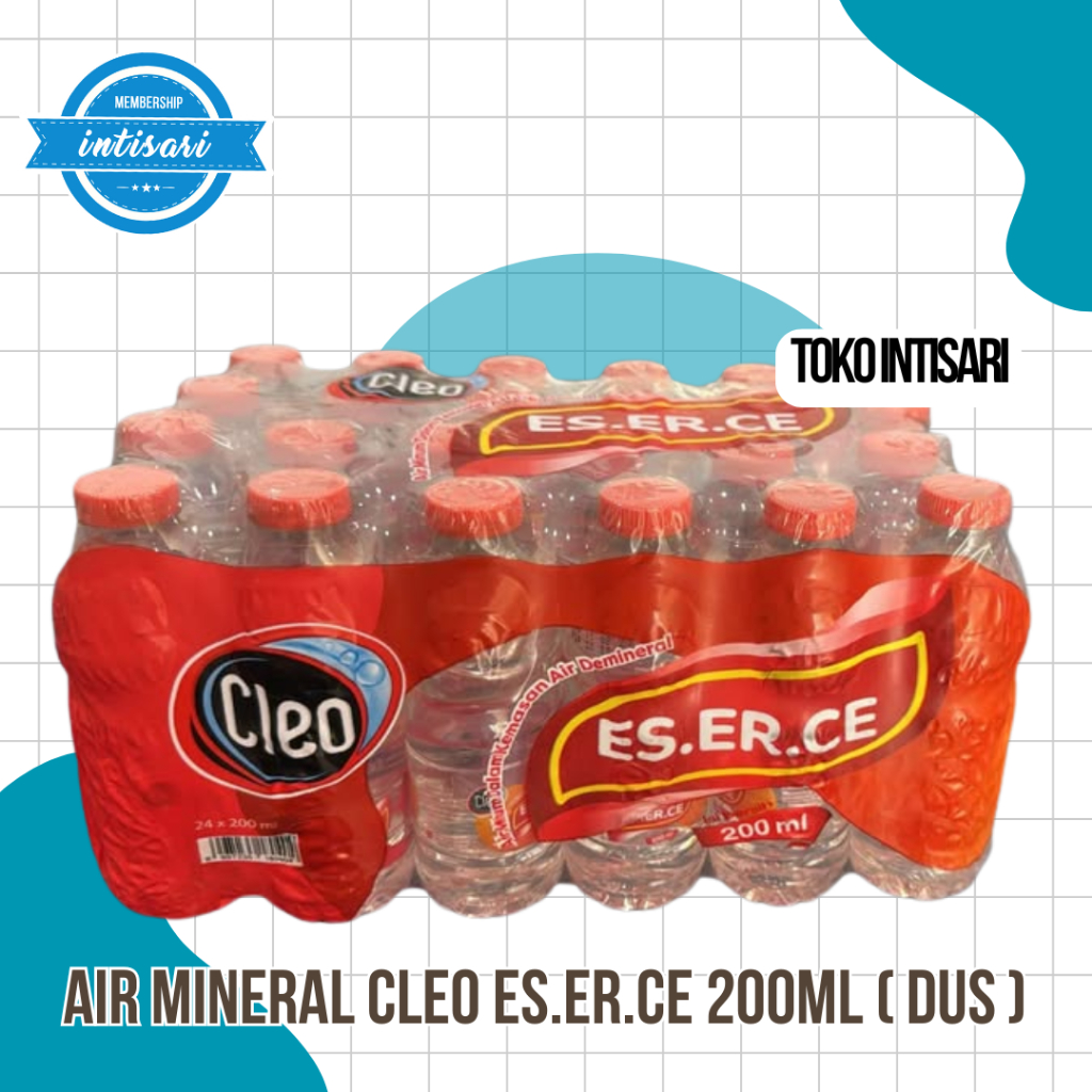 AIR MINERAL CLEO ES.ER.CE 200ML ISI 24 PCS ( DUS )